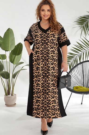 Платье миди OLD-7028A23 Платье миди OLD-7028A23