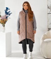 Удлиненная жилетка OLD-3249A27