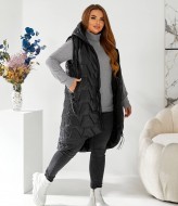 Удлиненная жилетка OLD-3249A27