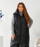 Удлиненная жилетка OLD-3249A27