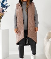 Удлиненная жилетка OLD-3249A27