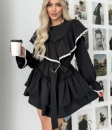 Ніжна сукня з воланами AKS-139.3A500