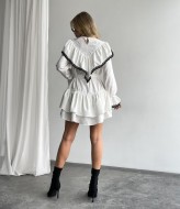 Ніжна сукня з воланами AKS-139.3A500