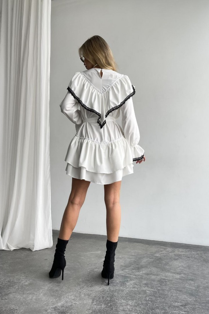 Ніжна сукня з воланами AKS-139.3A500