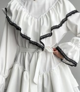 Ніжна сукня з воланами AKS-139.3A500