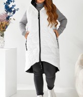 Удлиненная жилетка OLD-3249A27