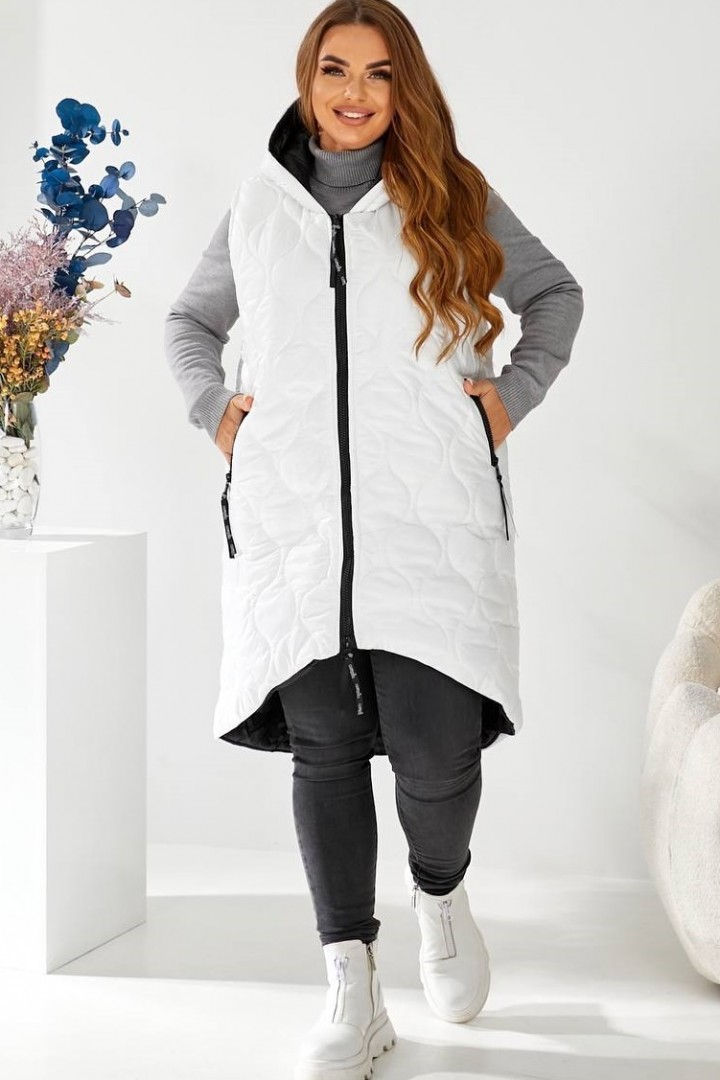 Удлиненная жилетка OLD-3249A27