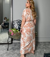 Платье с принтом BEL-671A20