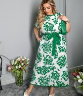 Платье с принтом BEL-671A20