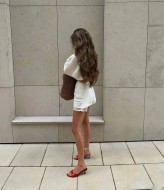 Костюм трійка сорочка, топ і спідниця BAC-923A800