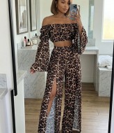 Легкий костюм топ + штани Лео AKS-174A570