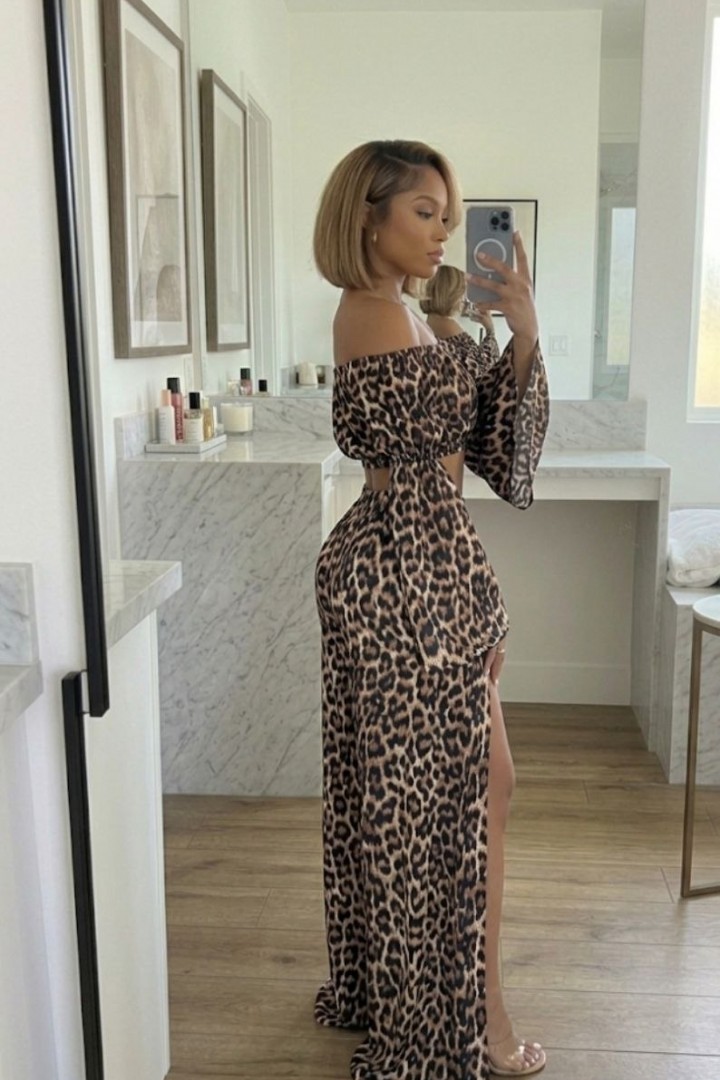 Легкий костюм топ + штани Лео AKS-174A570