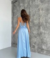 Эффектное платье с открытой спинкой ELZ-540A550