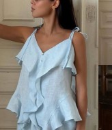 Льняной костюм двойка EST-6001A650