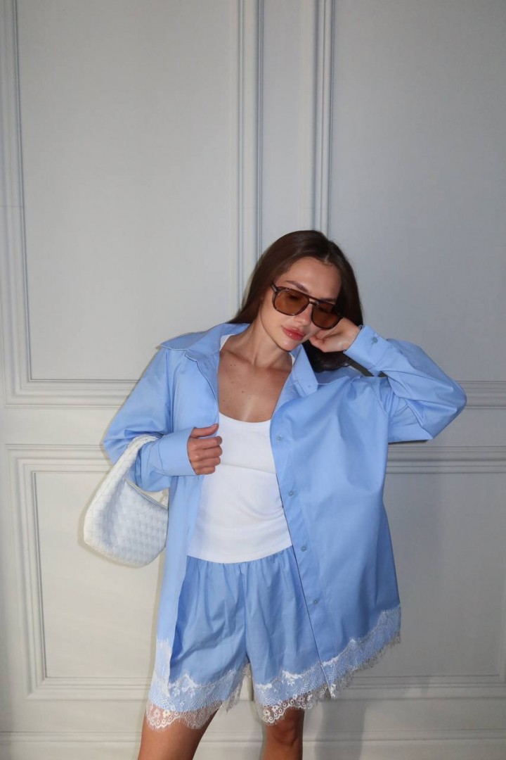 Костюм двійка сорочка і шорти GIL-036A630