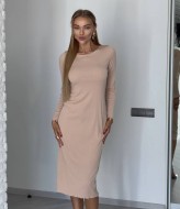 Силуетна сукня з поясом GIL-020A490