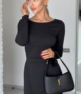 Силуетна сукня з поясом GIL-020A490