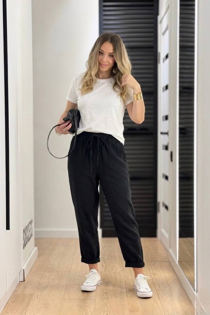 Льняні штани IMMA-188A370B450