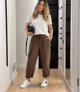 Льняні штани IMMA-188A370B450