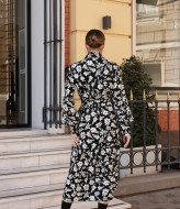 Платье с цветочным принтом IMMA-463A580B680