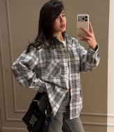 Байкова сорочка в клітинку MUS-145A500