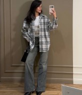 Байкова сорочка в клітинку MUS-145A500