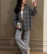 Байкова сорочка в клітинку MUS-145A500