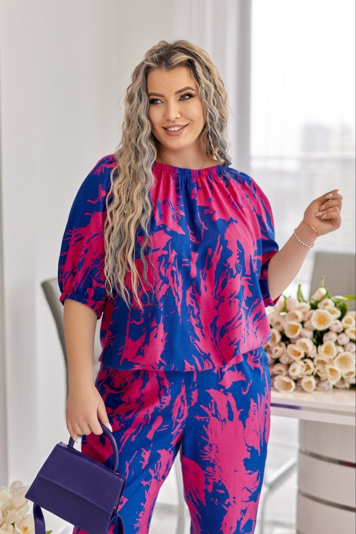 Стильный современный костюм двойка VOJ-1005A600