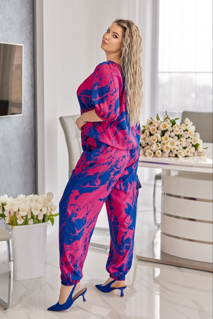 Стильный современный костюм двойка VOJ-1005A600