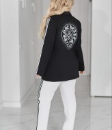 Костюм двойка пиджак и брюки с лампасами VOJ-1073A900