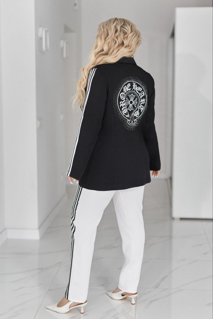 Костюм двойка пиджак и брюки с лампасами VOJ-1073A900