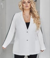 Костюм двойка пиджак и брюки с лампасами VOJ-1073A900