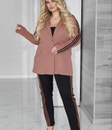 Костюм двойка пиджак и брюки с лампасами VOJ-1073A900