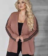 Костюм двойка пиджак и брюки с лампасами VOJ-1073A900