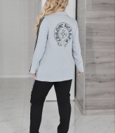 Костюм двойка пиджак и брюки с лампасами VOJ-1073A900