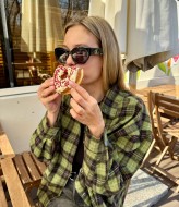 Трендовая клетчатая рубашка GUA-010A490