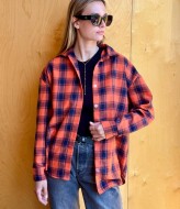 Трендовая клетчатая рубашка GUA-010A490