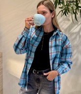 Трендовая клетчатая рубашка GUA-010A490