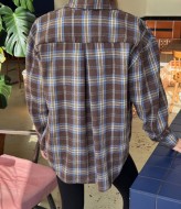 Трендовая клетчатая рубашка GUA-010A490