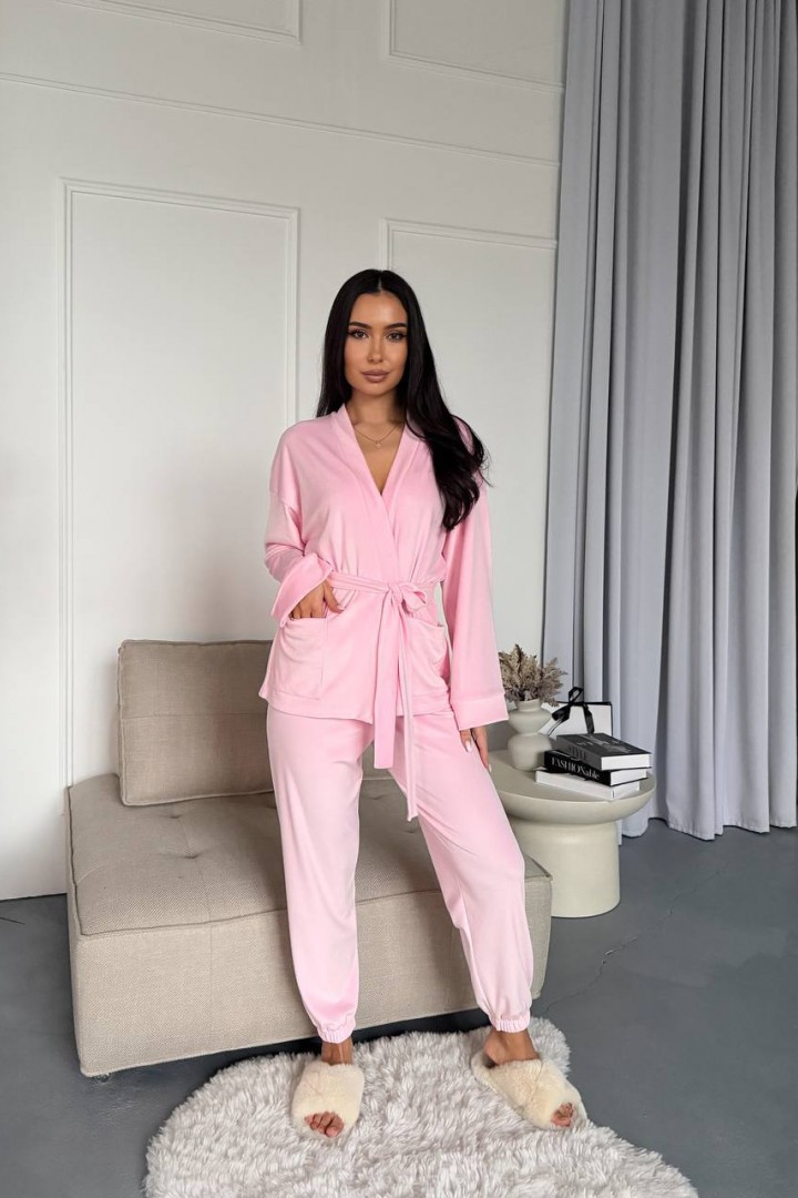 Велюровая пижама ULB-773A550