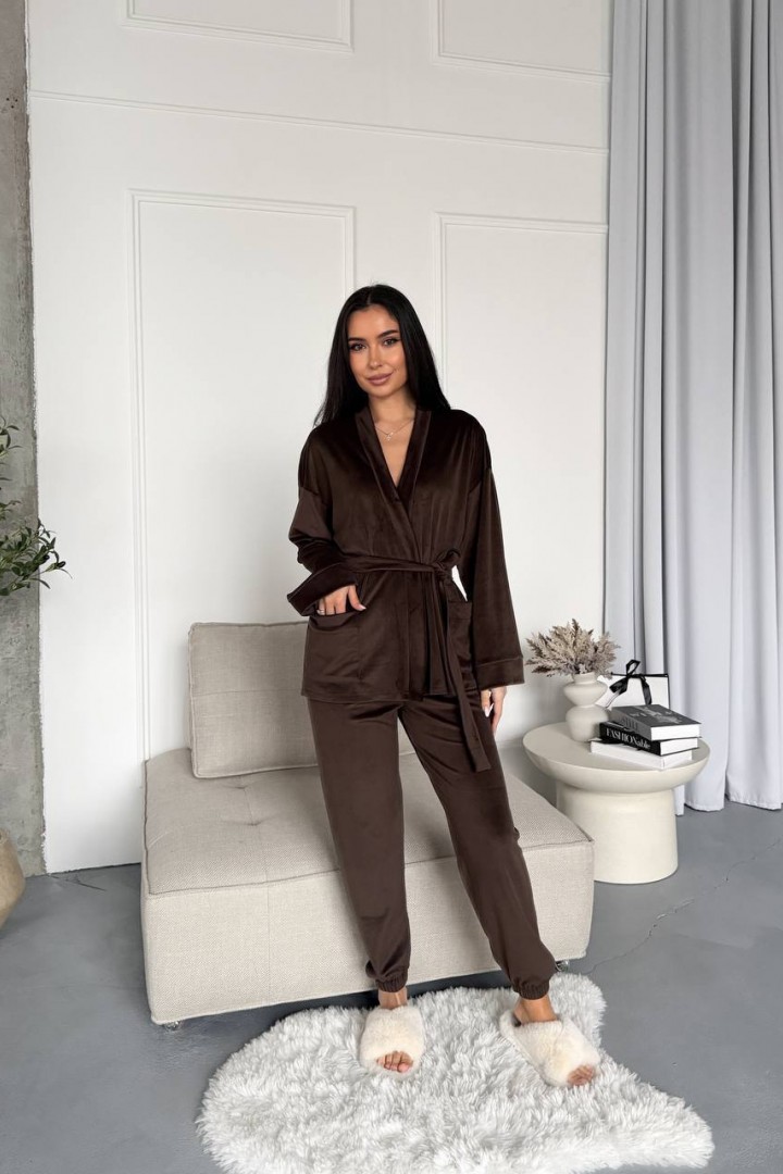 Велюровая пижама ULB-773A550
