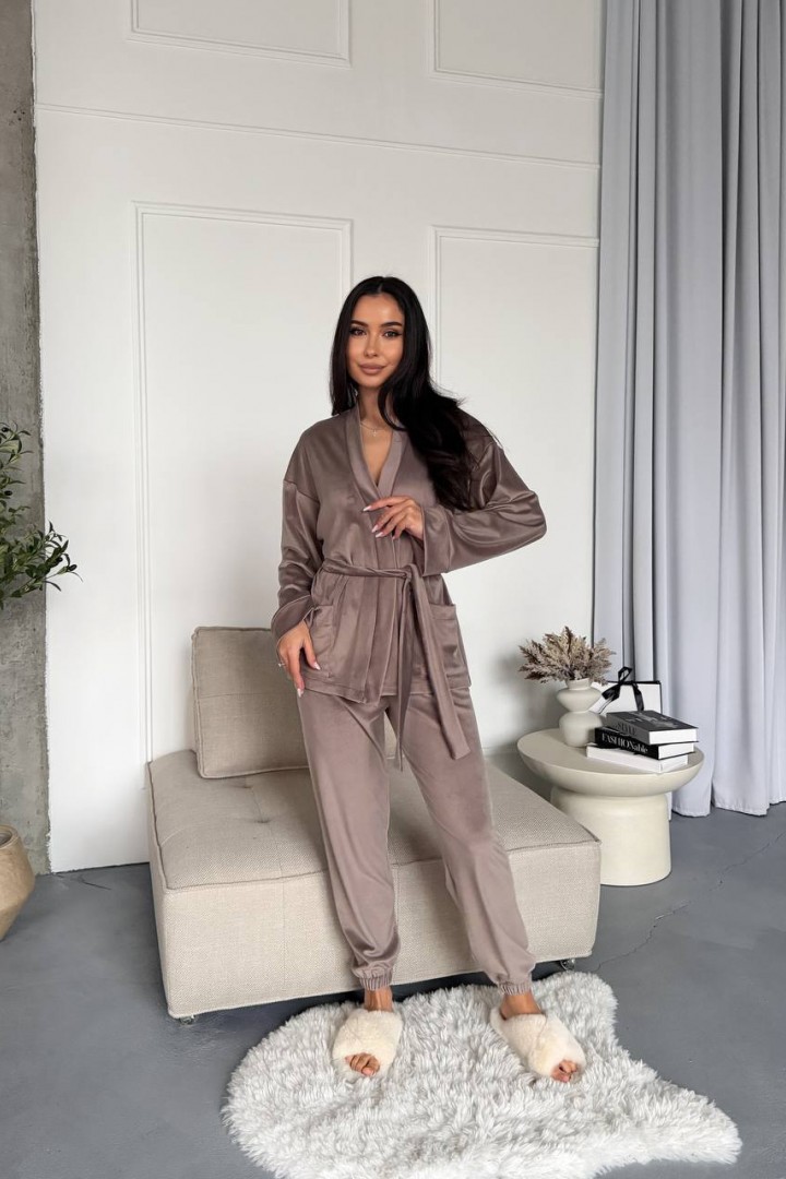 Велюровая пижама ULB-773A550