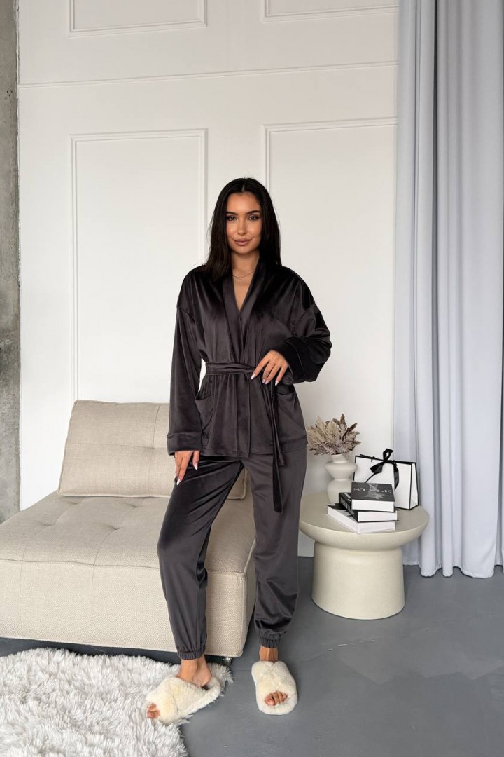 Велюровая пижама ULB-773A550