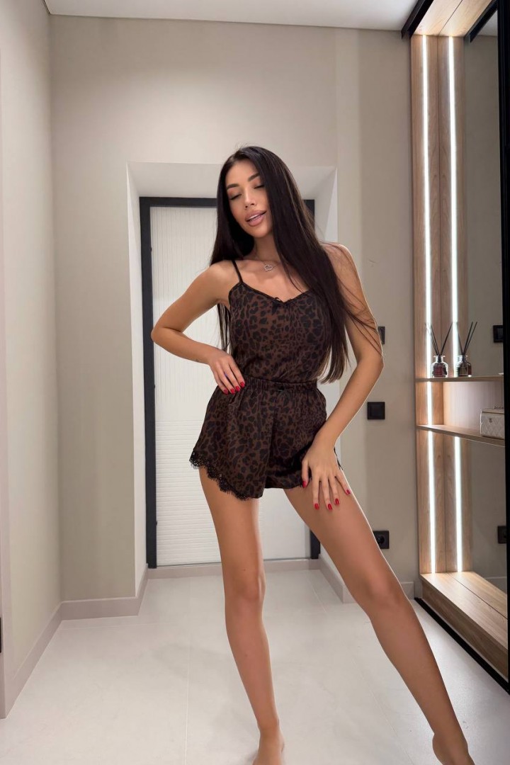 Пижама майка с шортами ULB-783A350