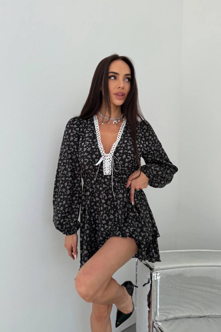 Сукня V-подібнимй вирізом YBY-923A550