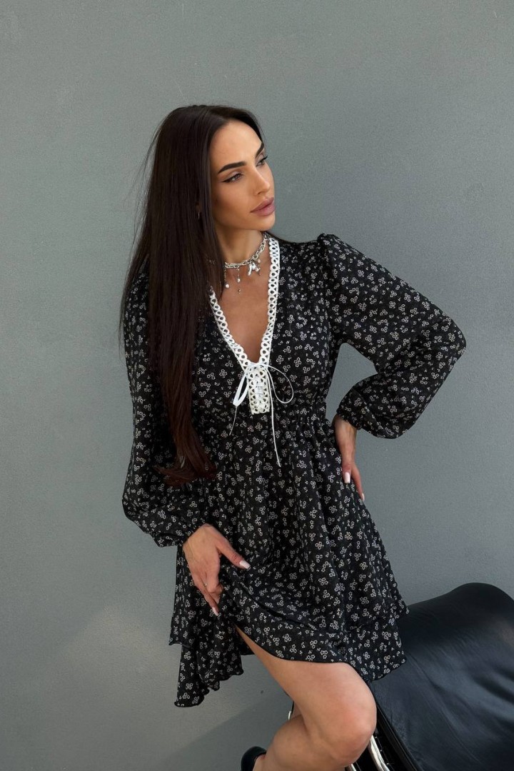 Сукня V-подібнимй вирізом YBY-923A550