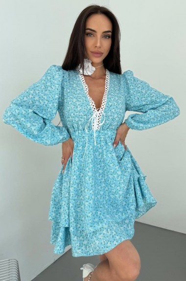 Сукня V-подібнимй вирізом YBY-923A550