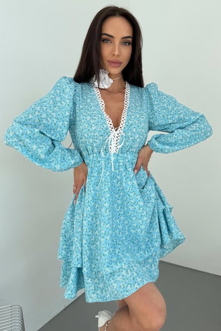 Сукня V-подібнимй вирізом YBY-923A550