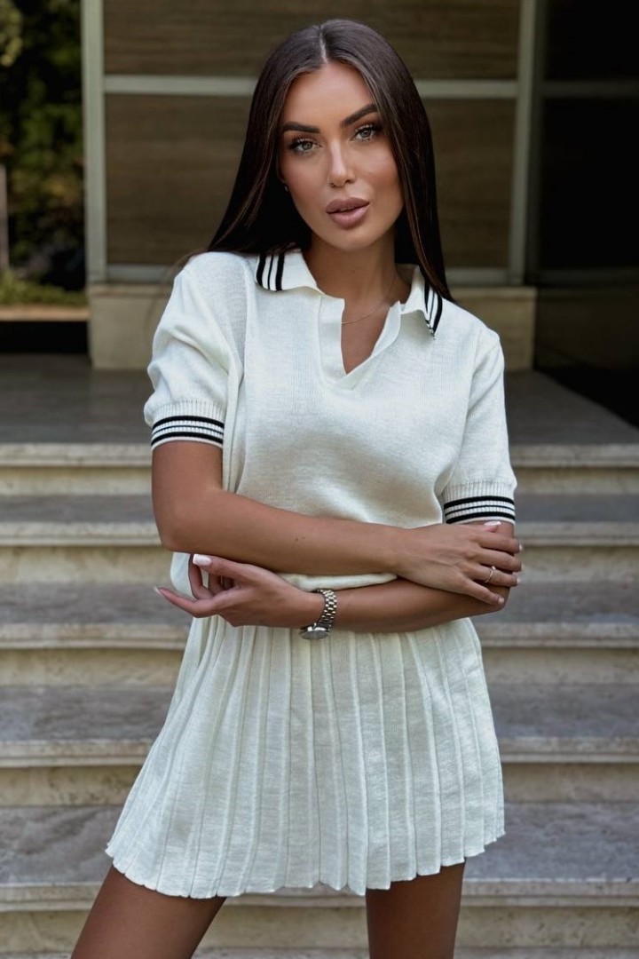 Костюм футболка и юбка ULB-433A500