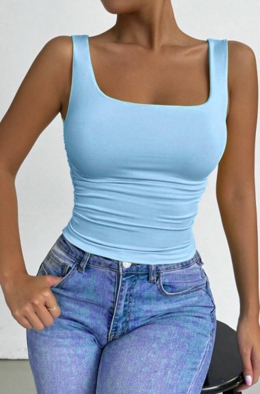 Укороченная майка ULB-593A250